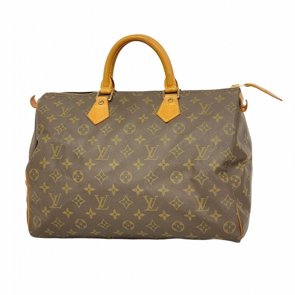 Louis Vuitton Speedy Brown Handbag Monogram - Picture 2 of 9
